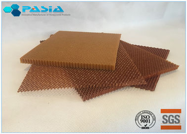 China Jacquard Treatment Aramid Honeycomb Panels With Epoxy Resin Fungi Resistance supplier