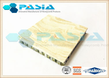 China Sandstone / Quartz Veneer Honeycomb Stone Panels Indoor Decoration Use supplier