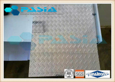 China Treadplate Surface Aluminum Honeycomb Panels Aerospace Industry Use Edge Exposed supplier