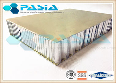China Brushed Honeycomb Aluminum Plate , Lightweight Building Panels Thermal Insulation supplier