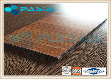 China Train Partition Honeycomb Composite Panels HPL Attached 1220mm Width 2440mm Length supplier