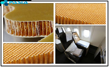 China Commercial Nomex Honeycomb Fiberglass Sheets Twill Weave Pattern Damage Resistance supplier