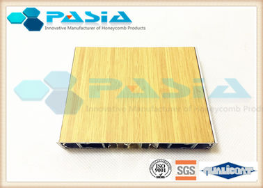 China Aluminium Honeycomb Wall Panels With The Bamboo Pattern Veneer Acid Resistance supplier