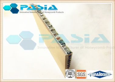China Marble Stone Veneer Honeycomb Wall Panels Cladding Use Customized Size supplier