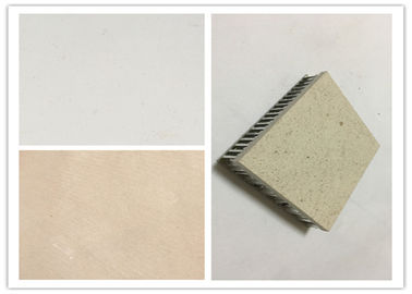 China Fire Resistant Limestone Thin Stone Panels , Lightweight Cladding Panels For Ceilings supplier
