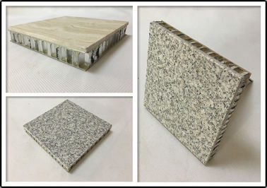 China Basalt Stone Aluminum Honeycomb Panel With Edge Open For Indoor Decoration supplier