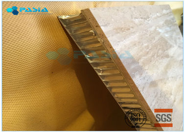 China 900X900 Sized With Honeycomb Stone Panels / Limestone Siding Panels Flat Surface supplier