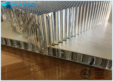 China Light Weight Aluminium Honeycomb Material For Railway Trains , 0.05mm Alum Foil Thickness supplier