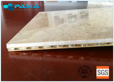 China Marble Veneer Stone Honeycomb Composite Panels Edge Folded Marine Interior Decoration supplier