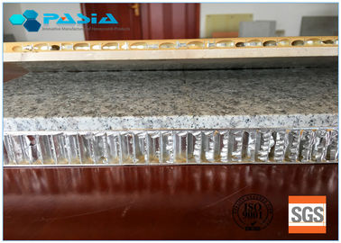 China 900x900 Sized Marble Stone Aluminum Honeycomb Sandwich Panels Flat 20mm Thickness supplier