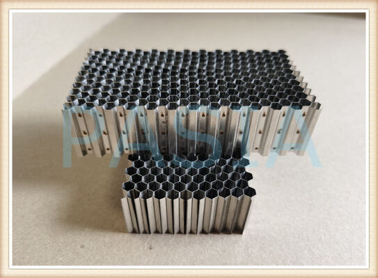 China SS304 Laser Welded Stainless Steel Honeycomb Core for Ship Shielding Ventilation supplier