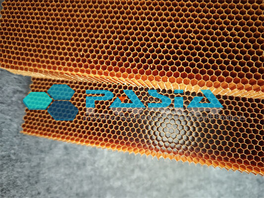 China High Strength to Low Weight Ratio Fire Resistant Thermal Insulation Nomex Honeycomb Core for Aerospace and Aviation supplier