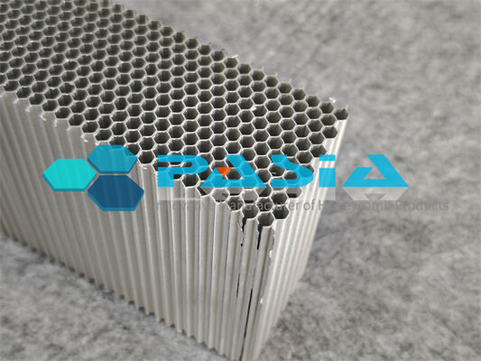 China Pre-crushed Bi-directional Aluminum Honeycomb Impact Attenuator With Constant Force Plateau For 9 Meter Drop Test Accident Scenarios supplier