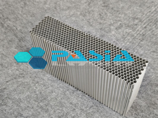China Corrosion Resistant Chromate‑coated Aluminum Honeycomb Energy Absorber Pad in 1250×1250mm Size for Railway Vehicle Buffering with Stable Plateau Stress Characteristics supplier