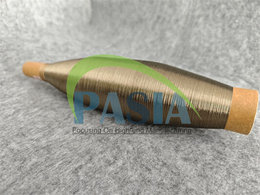 China 7 Micron Fine Filament Basalt Twisted Yarn Coated with Silane Coupling Agent for Improved Resin Wet-out in Filament Winding of High Pressure Composite Storage Tanks and Pipes supplier