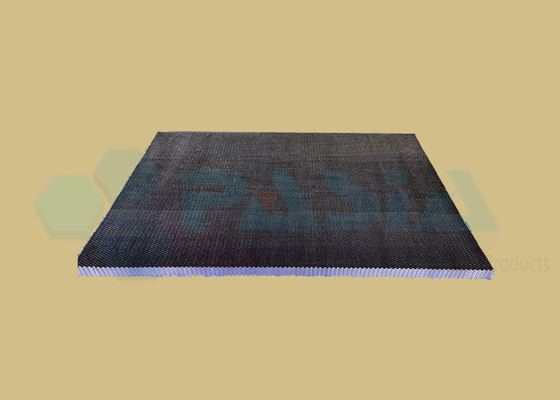China Stainless Steel Welded Frameless Honeycomb Ventilation Panels 0.8mm Dia supplier
