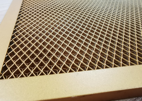 China EMI Welded Honeycomb Shielding Stainless Steel , RF Honeycomb Ventilation Panels supplier