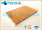 Bamboo Veneer Composite Aluminum Faced Panels Soundproof Antirust supplier