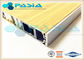RHS / C Channel Sealed Aluminum Honeycomb Panels Bus / Train / Subway Body Use supplier