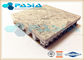 600*600 Mm2 Honeycomb Granite Panels , Lightweight Structural Panels 25mm supplier