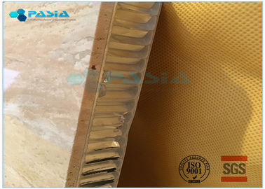 Washroom Cubicles Aluminium Honeycomb Sheet / Marble Composite Panels supplier