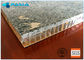 Basalt Honeycomb Stone Panels / Lightweight Stone Panels For Indoor Decoration supplier