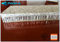Indoor Decoration Marble Honeycomb Panels / Custom Composite Stone Cladding supplier