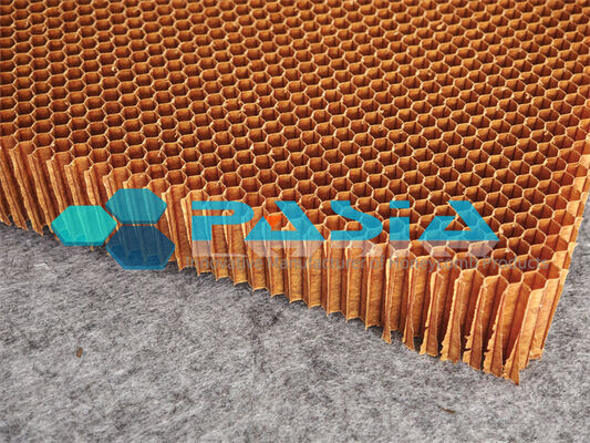 Outstanding Flame Retardancy & Self-Extinguishing Aramid Fiber Nomex Honeycomb Core supplier
