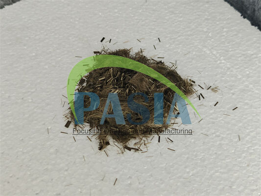 Heat Resistance Anti-friction Basalt Fiber Chopped Strands of 3 mm Chopping Length supplier