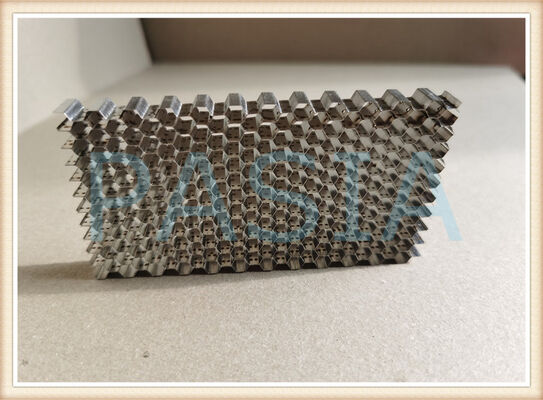 High Open Area Low Pressure Drop Stainless Steel Honeycomb Air Flow Straightener For Wind Tunnel Aerodynamic Testing supplier
