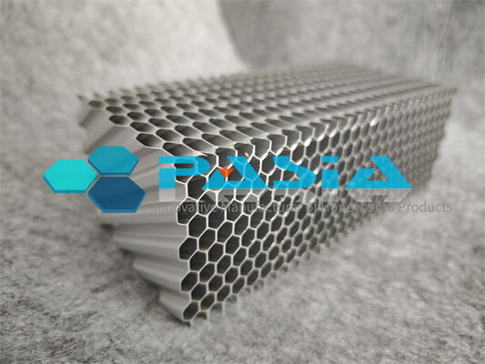 Auxetic Re-entrant Columnar Honeycomb Energy Absorber with Compression Torsion Coupling Mode and 3.2 Times SEA Increase under High Speed Impact supplier