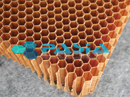 High Strength Self Extinguishing Aramid Honeycomb Core With Low Smoke Emission supplier