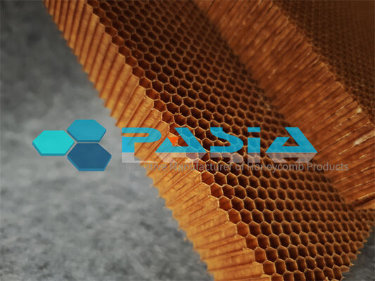 High Strength Self Extinguishing Aramid Honeycomb Core With Low Smoke Emission supplier