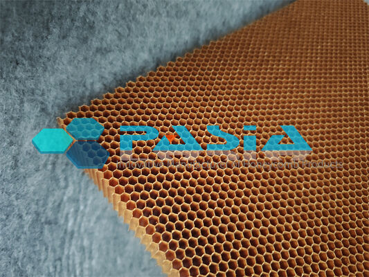 High Strength Self Extinguishing Aramid Honeycomb Core With Low Smoke Emission supplier