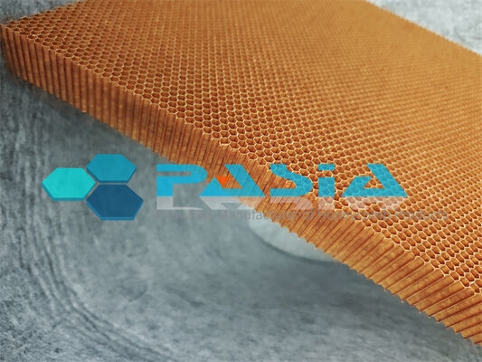 Flex Core Aramid Honeycomb for Three D Shaped Parts Requiring Insulation and Non Conductivity supplier