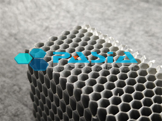 Corrosion Resistant Chromate‑coated Aluminum Honeycomb Energy Absorber Pad in 1250×1250mm Size for Railway Vehicle Buffering with Stable Plateau Stress Characteristics. supplier