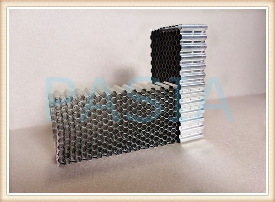 High Temperature Tolerance Low Pressure Drop EMI Shielding Stainless Steel Honeycomb Air Flow Straightener for Engine Intake Testing supplier