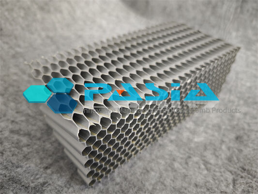 Flame Retardant Lightweigt Honeycomb Energy Absorber with High Heat Dissipation Pyramidal Structure Handling 15 KW/m² for Aerospace Chamber Lining supplier