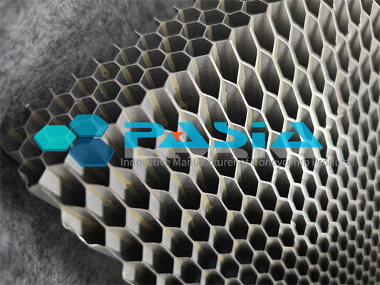 Flame Retardant Lightweigt Honeycomb Energy Absorber with High Heat Dissipation Pyramidal Structure Handling 15 KW/m² for Aerospace Chamber Lining supplier