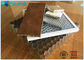Material Saving Honeycomb Wall Panels , Aluminium Honeycomb Composite Panel Glue Bonded supplier