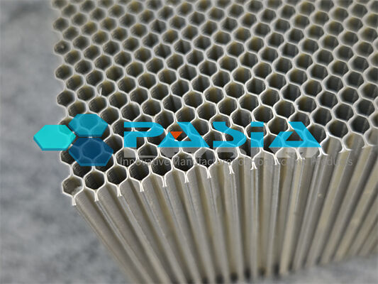 Corrosion Resistant Chromate‑coated Aluminum Honeycomb Energy Absorber Pad in 1250×1250mm Size for Railway Vehicle Buffering with Stable Plateau Stress Characteristics supplier