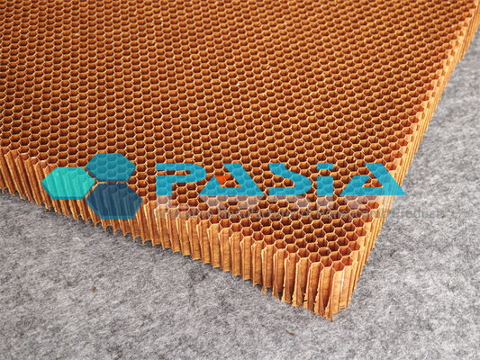 Direct Manufacturer Supply Aramid Honeycomb Core for Radome and Floor Panel Bonding supplier