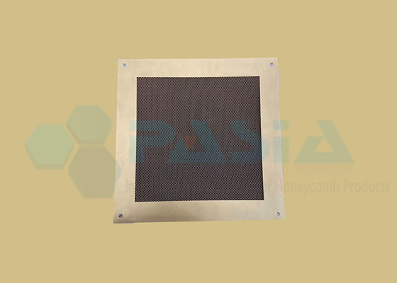 Reinforcing Available EMI Shielding Stainless Steel Honeycomb Filters Welding