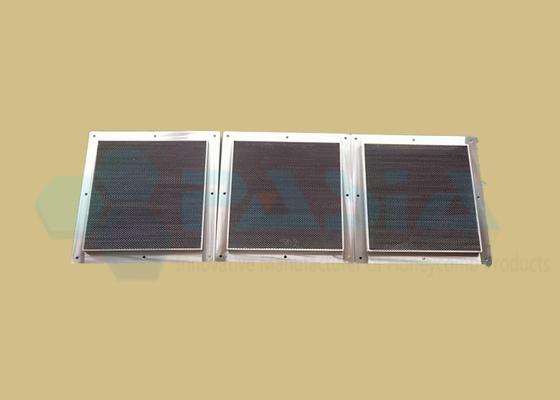 Aluminum Shielded Reinforcing Bar Honeycomb Vent Panel For RFI